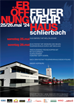 Plakat Eröffnungsfeier FF-Schlierbach